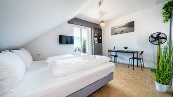 1 Schlafzimmer, kostenloses WLAN, BettwÀsche
