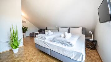 1 Schlafzimmer, kostenloses WLAN, Bettwäsche