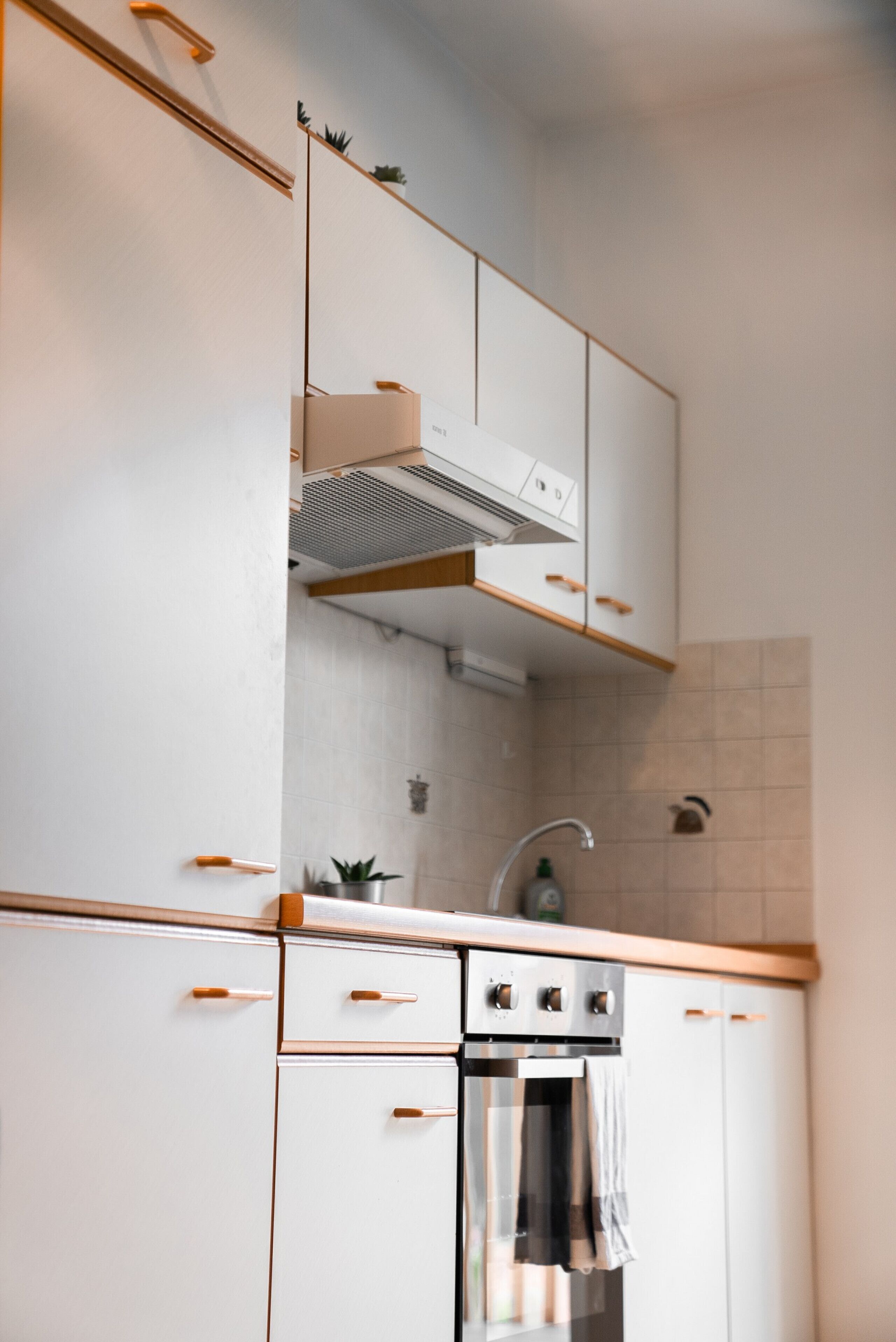 Coffee/tea maker, fridge, oven, electric kettle