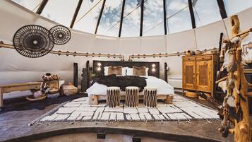 1 soverom og sengetøy