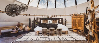 Lobo Tipi unique stay at El Mistico Ranch