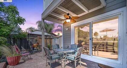 Waterfront modern home Sleeps 6 near Marina w/ Hot Tub, Large Deck, and EVCharge