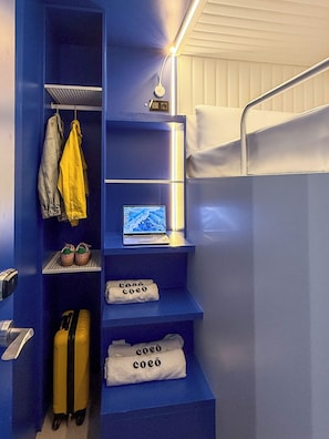 Double Upper Pod with Shared Bathroom