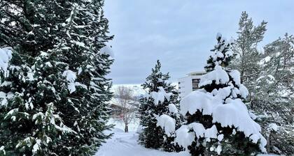 Modern, cosy ski-in ski-out flat