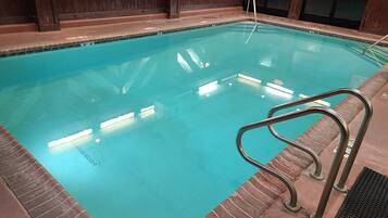 Indoor pool, a heated pool