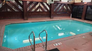 Indoor pool, a heated pool