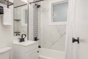 Shower, hair dryer - Modern Studio Located in the Center of Downtown (Anchorage)