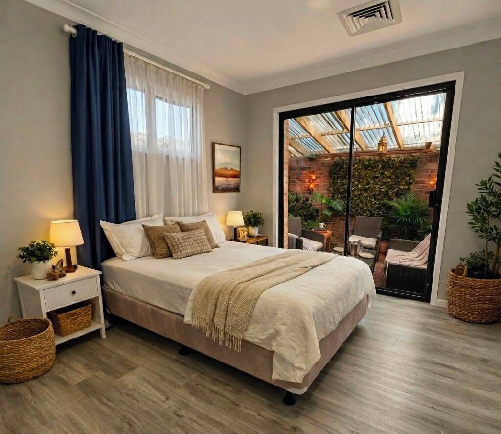 4 chambres, fer et planche à repasser, Wi-Fi gratuit, draps fournis