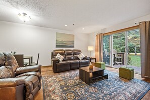 Smart-tv en een open haard