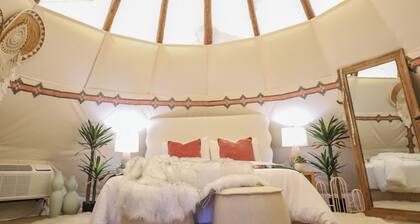 Cozy Toro Tipi Unique Glamping Experience at El Mistico Ranch