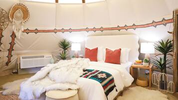 1 soverom og sengetøy