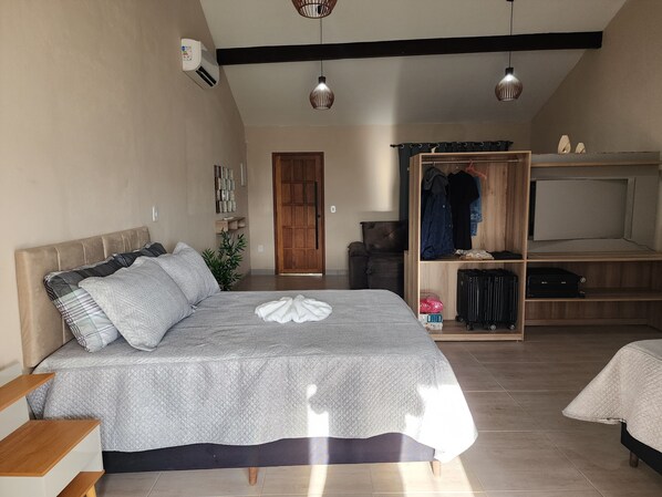 1 makuuhuone, silitysrauta/-lauta, Wi-Fi, vuodevaatteet