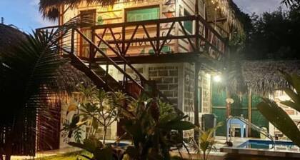 Beach house with pool