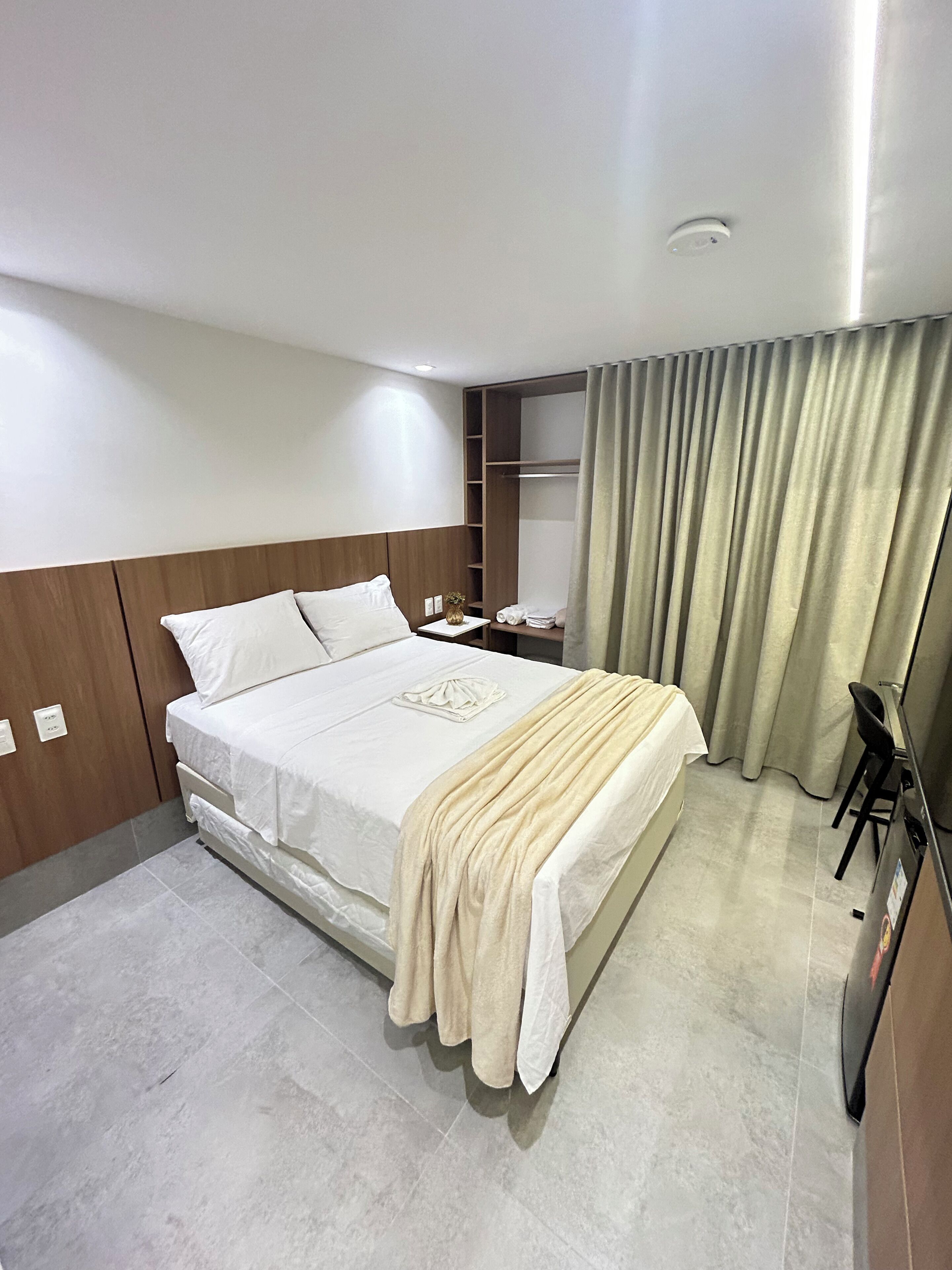 Apartamento | 1 quarto, espaço de trabalho para notebook, cortinas blackout
