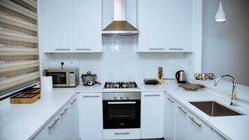 Microwave, oven, stovetop