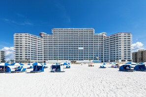 On the beach