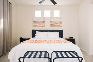 3 habitaciones, caja de seguridad en la habitación, escritorio y wifi 