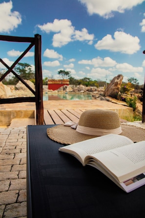 Outdoor pool - Hotel Aldea Katún (Izamal)