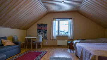 1 chambre, lit parapluie