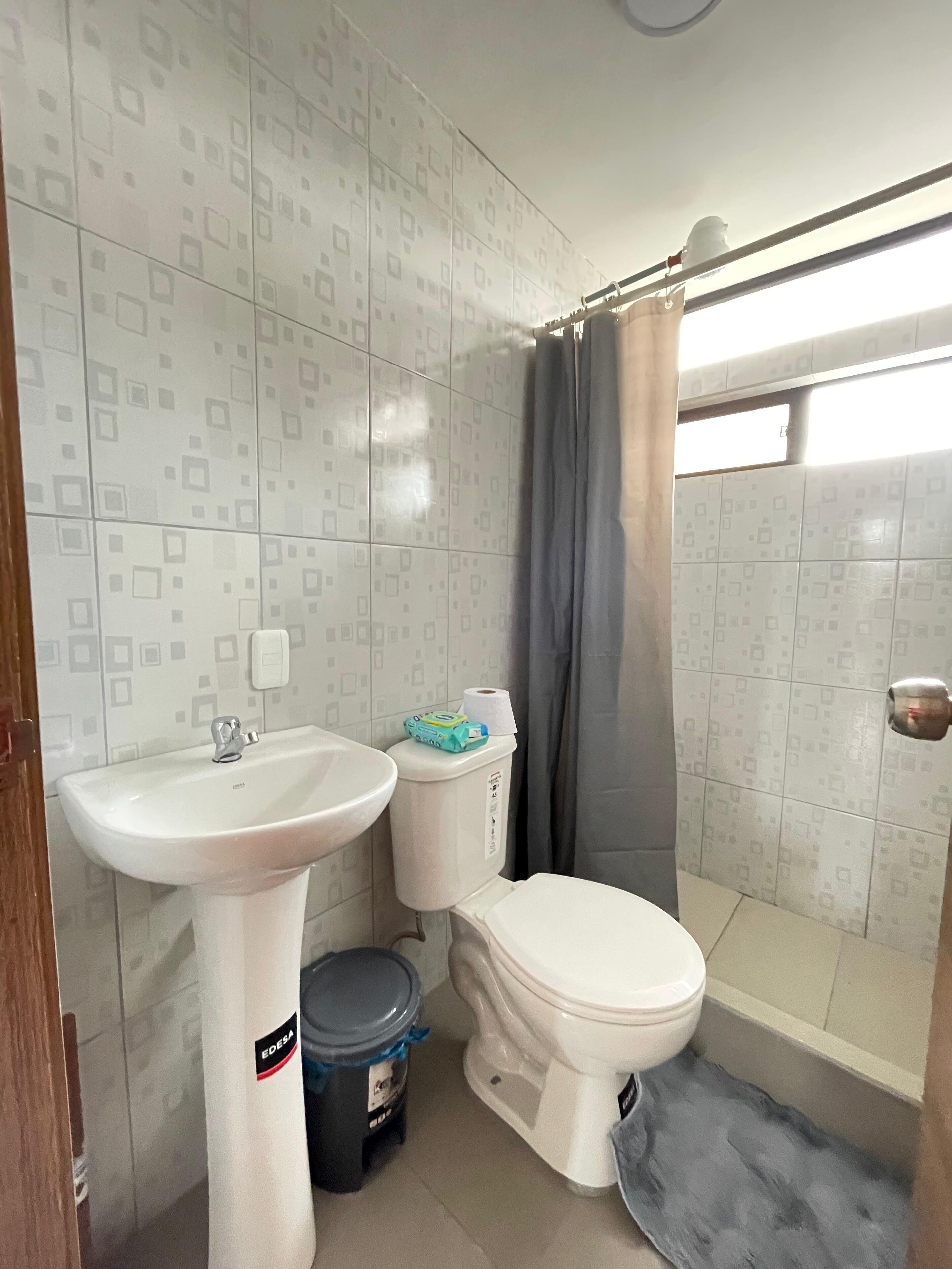 シャワー、ヘアドライヤー、タオル、石鹸