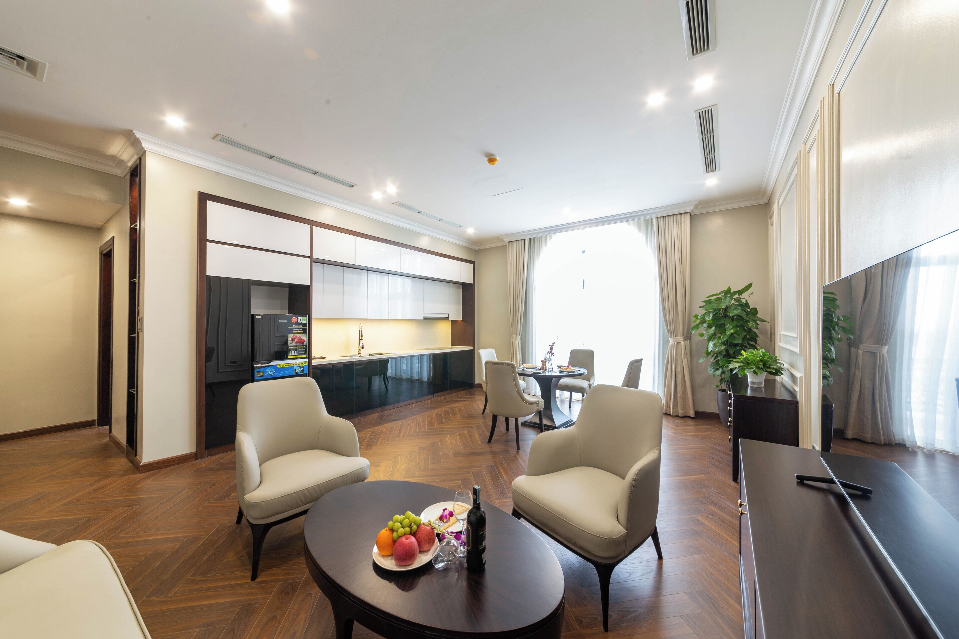 Apartamento familiar, 2 habitaciones, balcón, vistas a la ciudad | Vistas desde la habitación