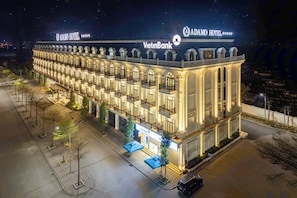 Façade de l’hébergement