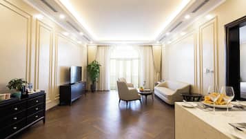 Luxury Apartment, Balcony, City View | View from room