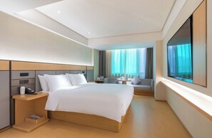 Luxe kamer | Een laptopwerkplek, verduisterende gordijnen, gratis wifi