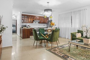 Comfort Condo, 2 Bedrooms, Courtyard View, Tower | Living area - COZY ELEGANT 2BR SPACE (Santo Domingo)