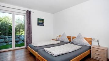 2 habitaciones, wifi gratis, ropa de cama y acceso para silla de ruedas