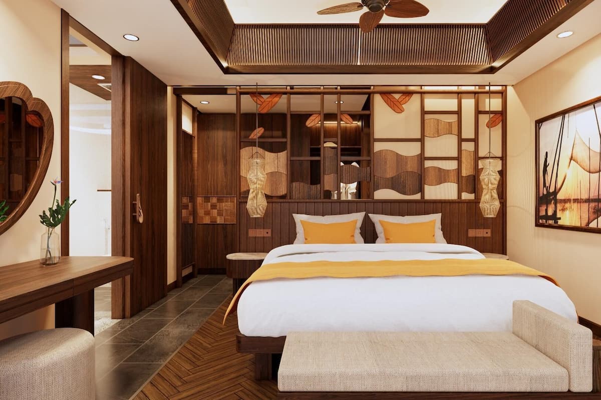 Signature Family Suite 2-Bedroom Sea View with Children Themed Room | 1 bedroom, free minibar items, in-room safe, desk