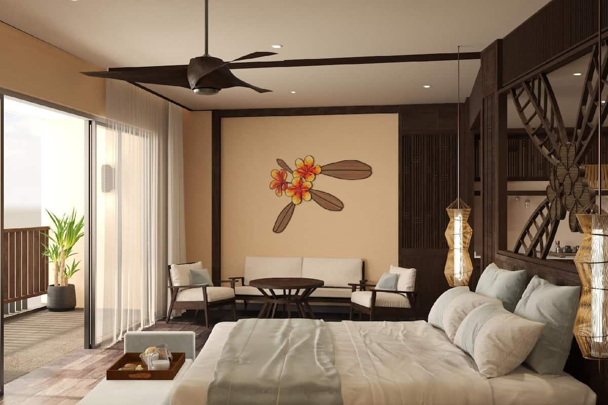 Deluxe Room Garden View with Children Themed Room | 1 bedroom, free minibar items, in-room safe, desk