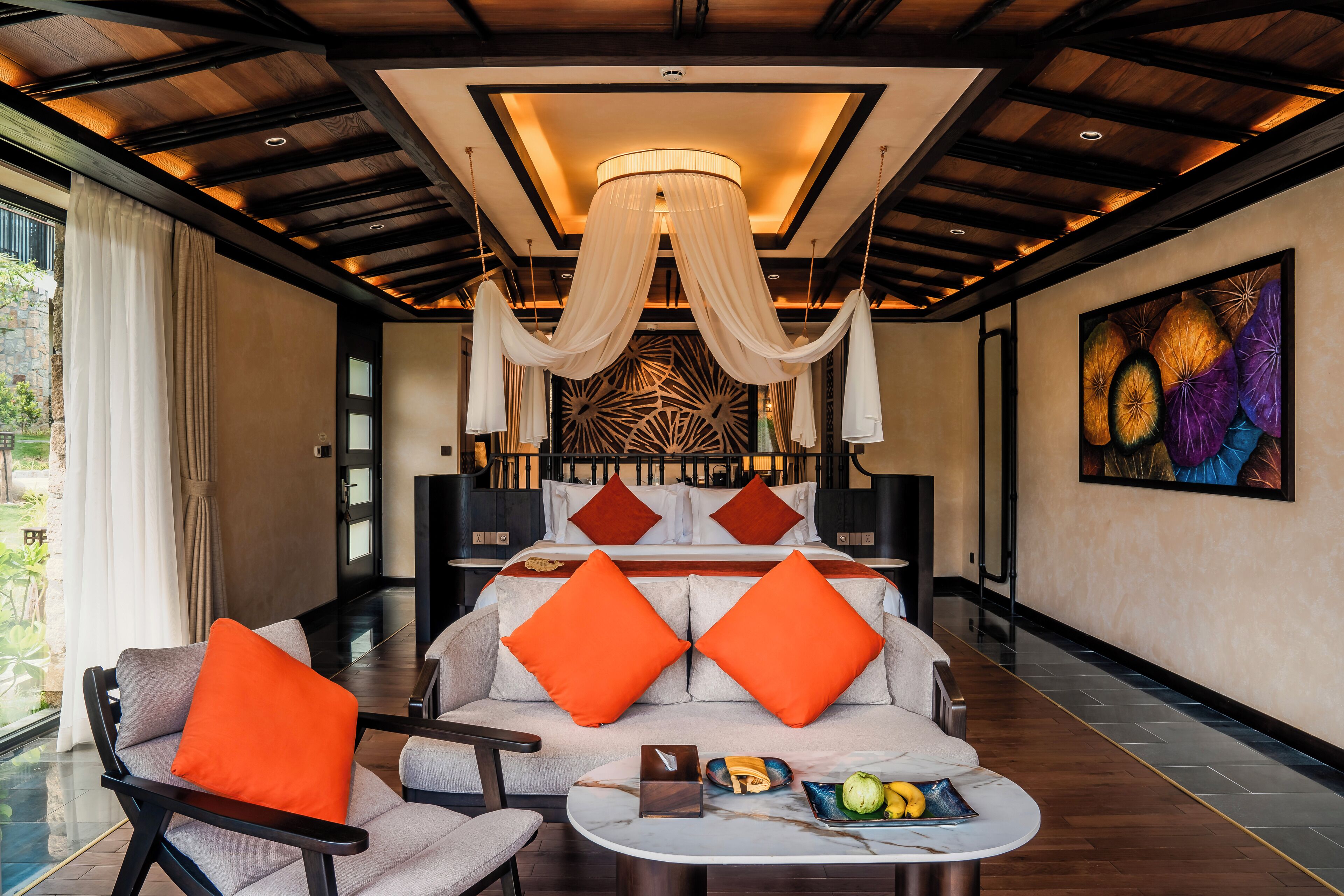 Villa, 1 Schlafzimmer (Pool) | Minibar (mit einigen kostenlosen Artikeln), Zimmersafe, Schreibtisch