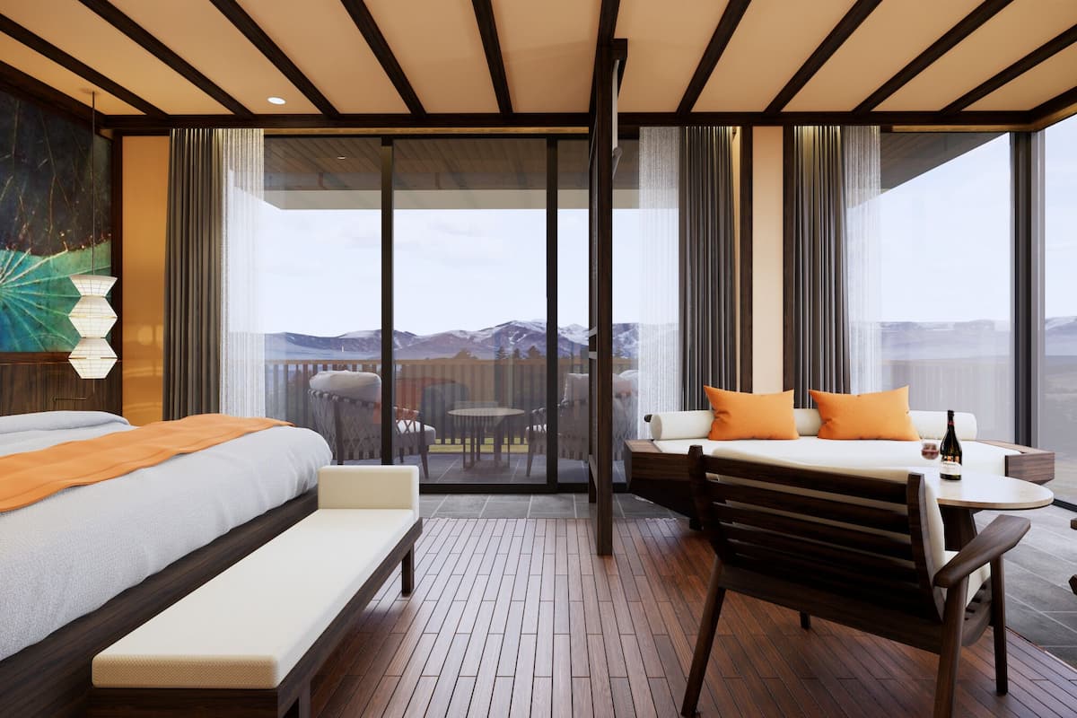 Villa Deluxe, vistas al jardín | 1 dormitorio, minibar (con algunos artículos gratuitos), caja fuerte