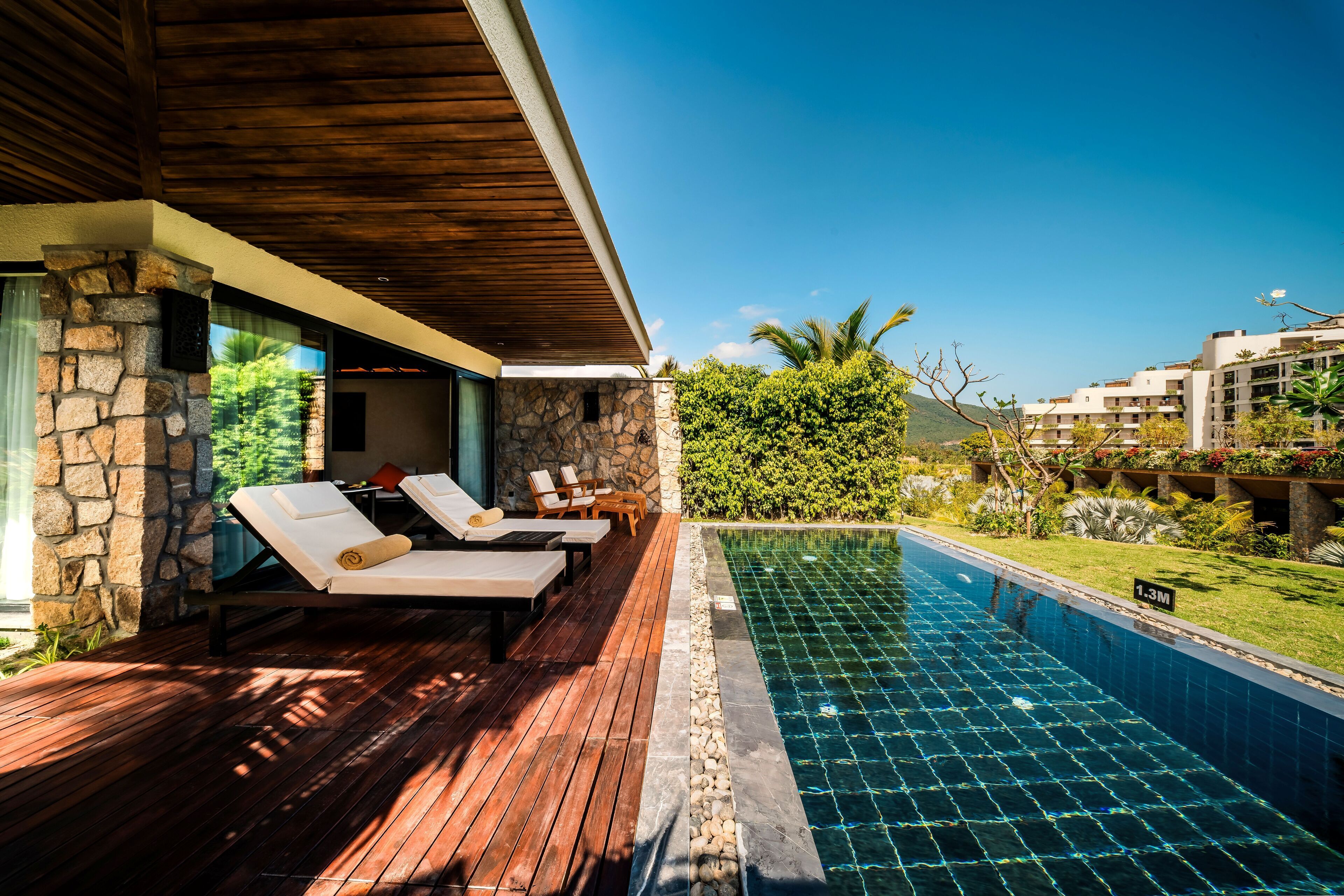 Pool Villa 1-Bedroom | Living area | LCD TV