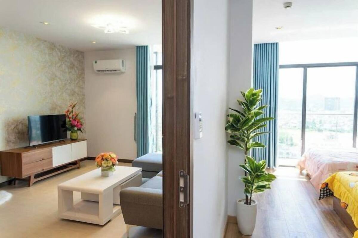 2 habitaciones y sábanas de algodón egipcio