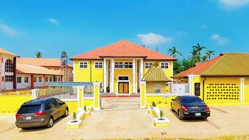 Overnatningsstedets facade