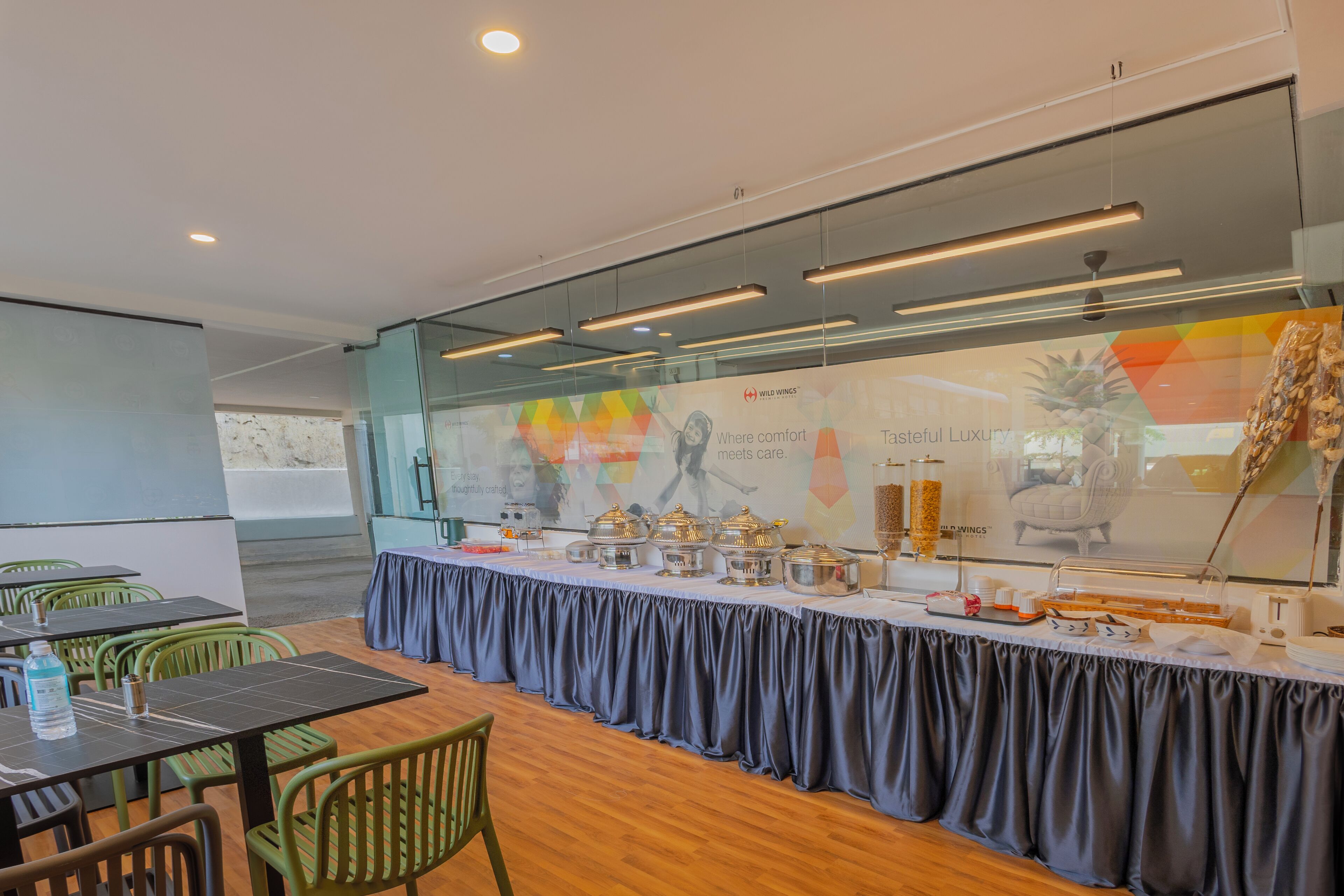 Breakfast buffet