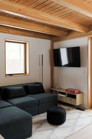 TV, fireplace, stereo, offices