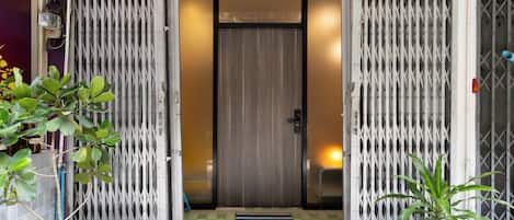 Façade de l’hébergement