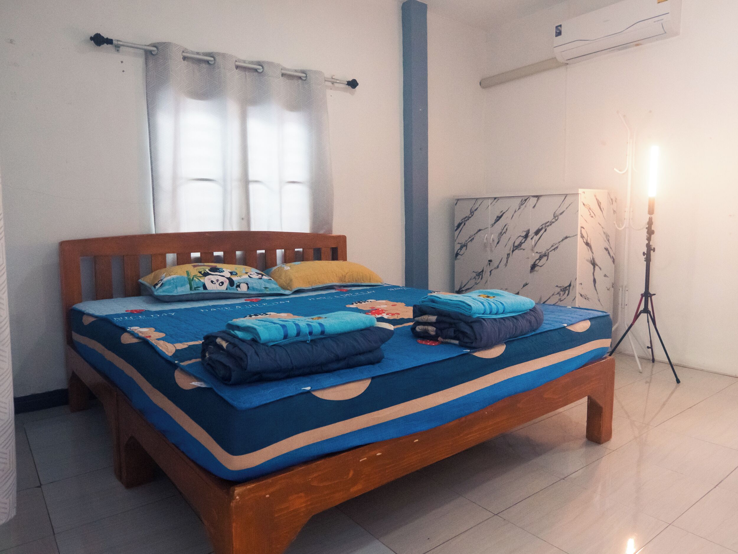 Standard Double Room | Individually furnished, desk, laptop workspace, free WiFi