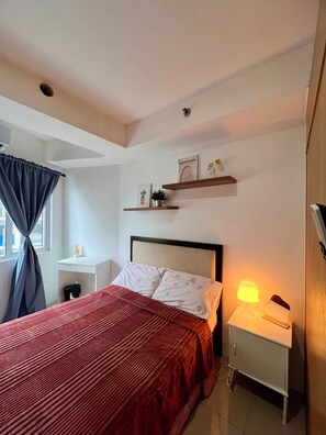 1 chambre, fer et planche à repasser, Wi-Fi, draps fournis