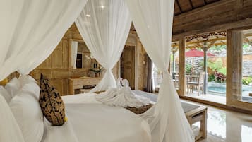 Villa, vistas a la piscina | 1 dormitorio, minibar, caja fuerte y wifi gratis