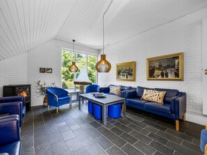 TV, fireplace - "Solvey" - 400m from the sea by Interhome (Sæby)