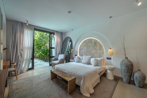 Luxury Villa, Patio, Pool View | 4 bedrooms, Egyptian cotton sheets, premium bedding, memory foam beds