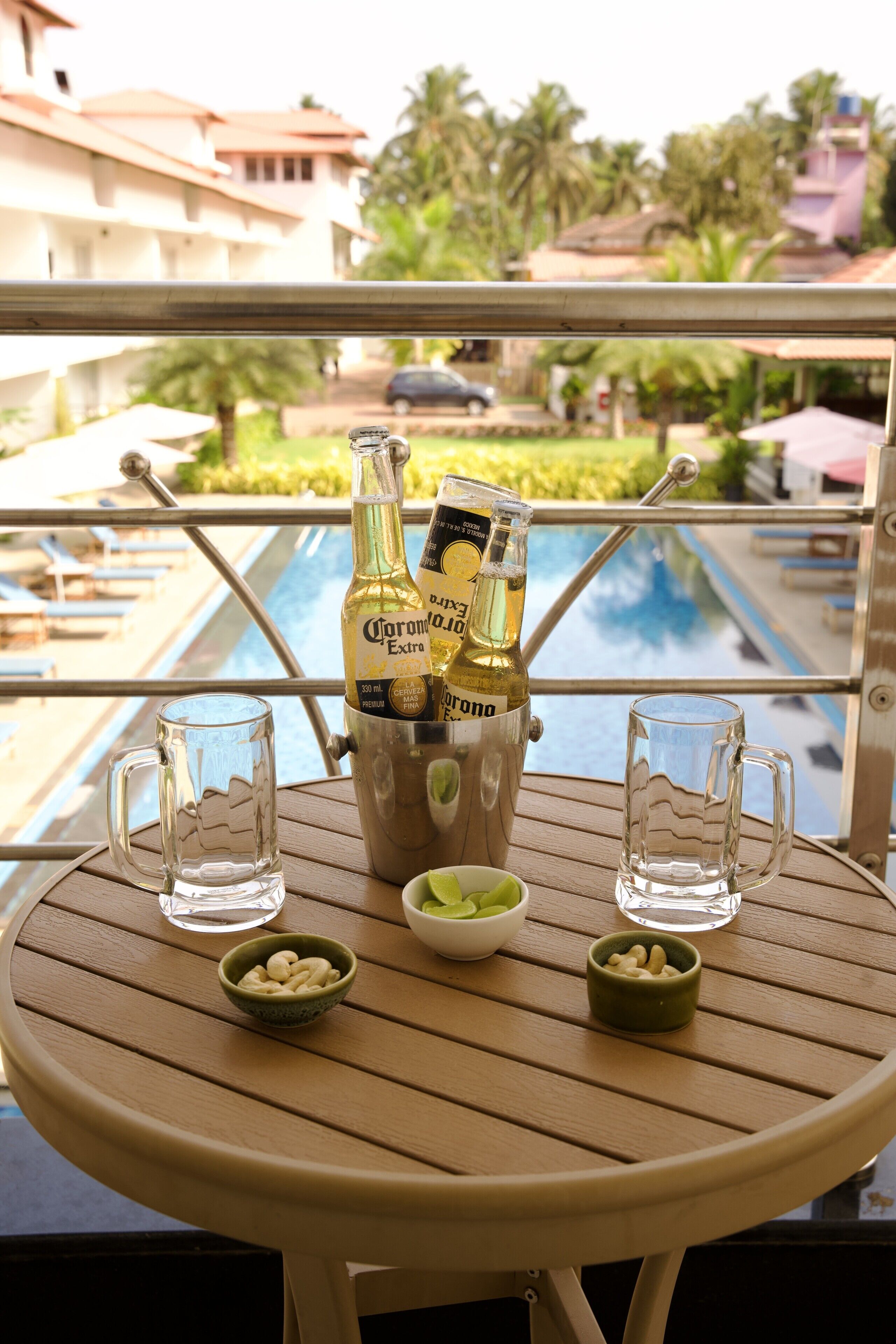 Premium Room, Pool View | Desk, laptop workspace, iron/ironing board, free WiFi