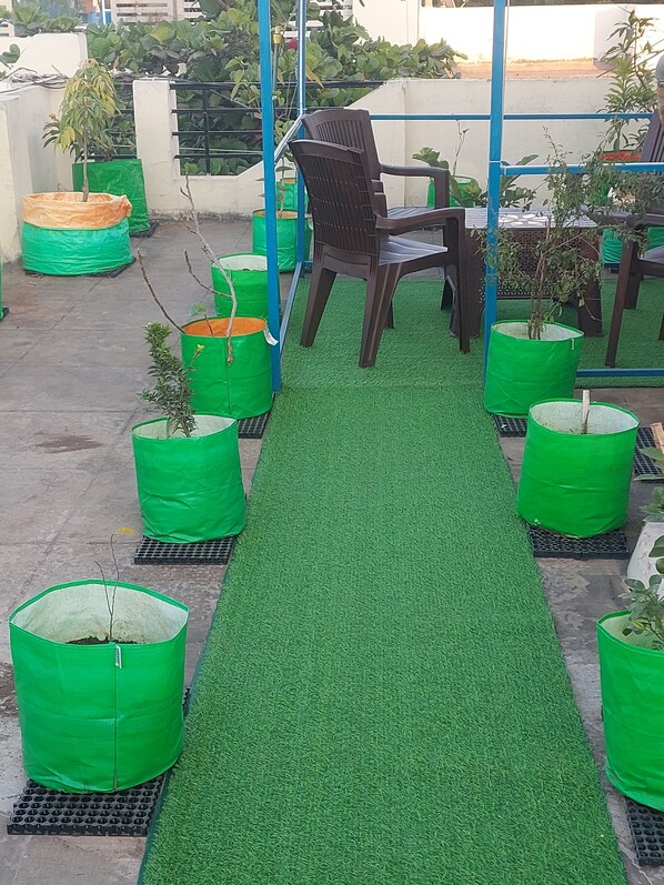 Enceinte de l’hébergement