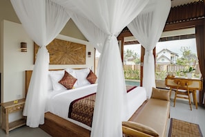 1 habitación, minibar, wifi gratis y ropa de cama 