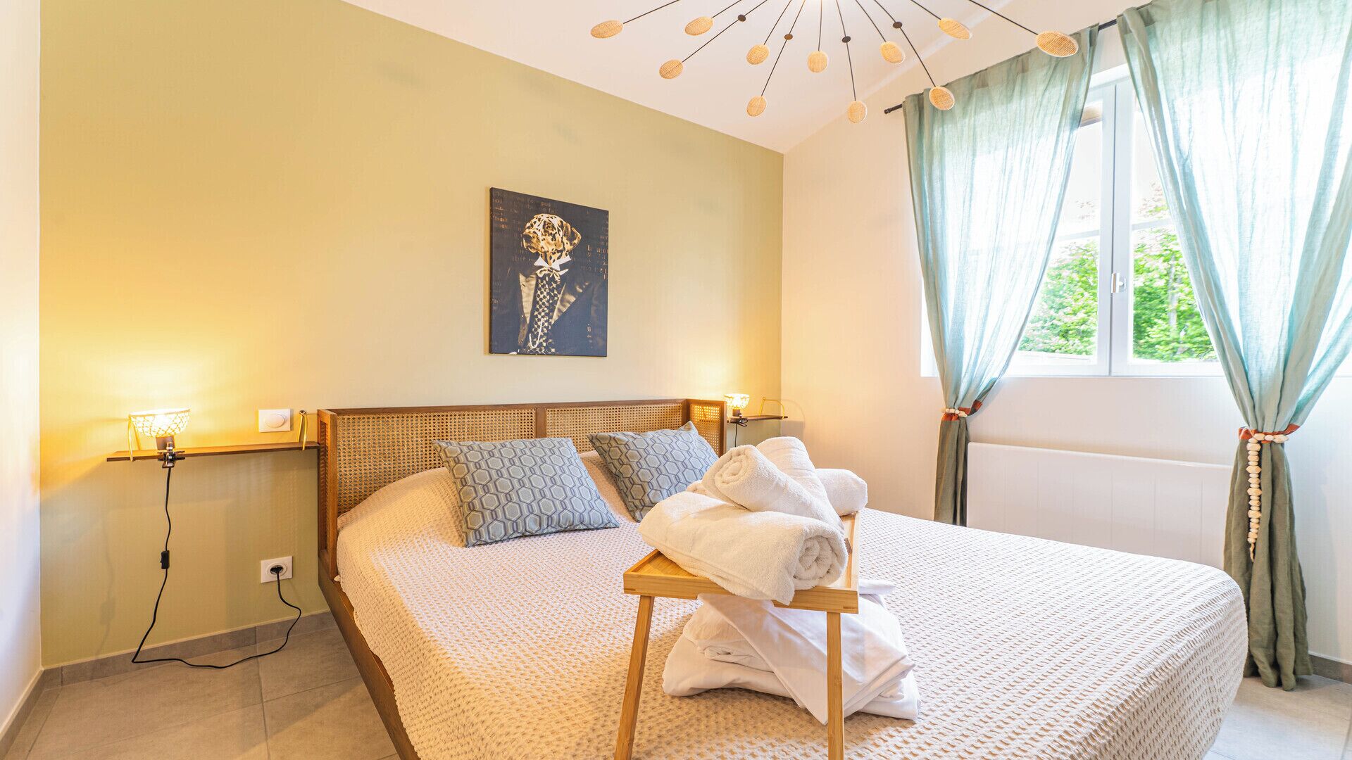 3 chambres, fer et planche à repasser, lit parapluie, Wi-Fi