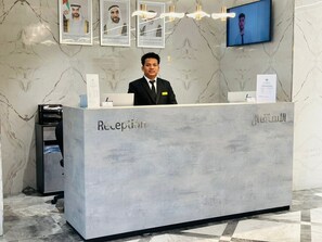 Reception - BANIYAS PLAZA HOTEL APARMENT  (Abu Dhabi)